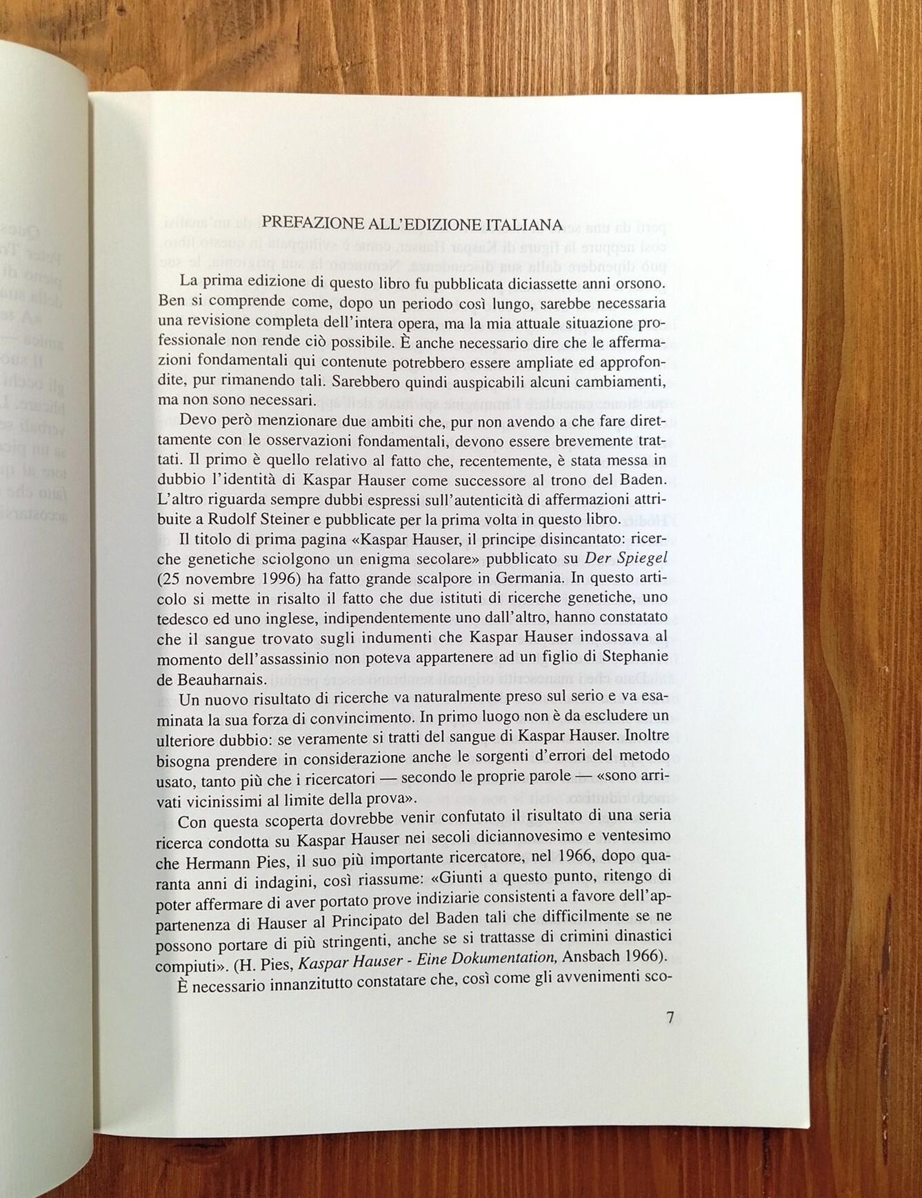 Kaspar Hauser, o la lotta per lo Spirito