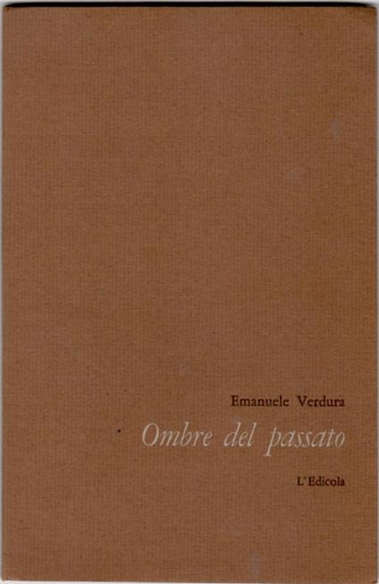Ombre del passato - copertina