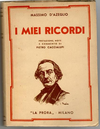 I miei ricordi - Massimo D'Azeglio - copertina