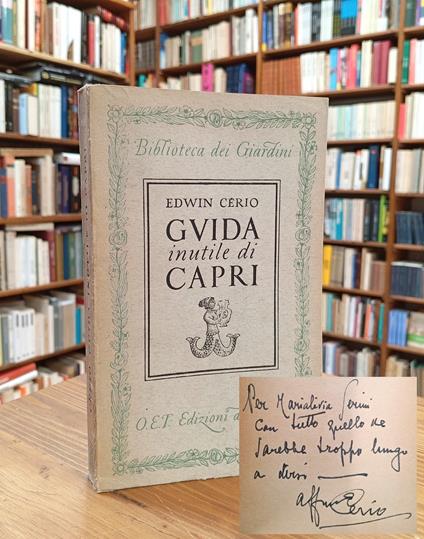 Guida inutile di Capri - Edwin Cerio - copertina