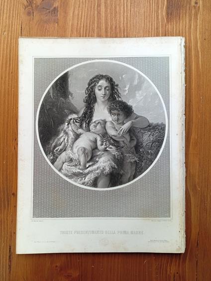 Triste presentimento della prima madre [incisione] - copertina