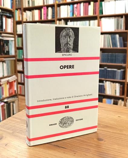Opere - Epicuro - copertina