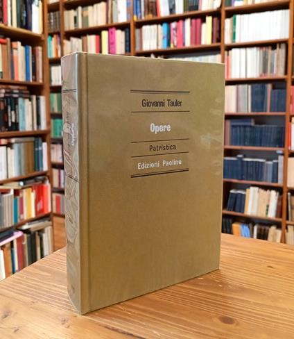 Opere - Giovanni Tauler - copertina