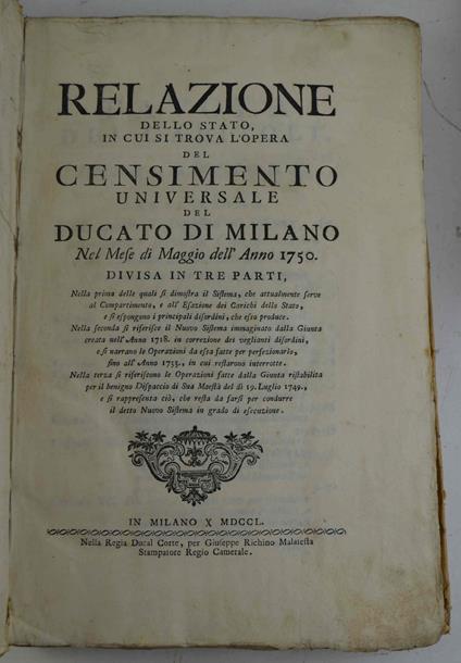 L' Austria anicia nella Maestà cattolica dell'ibero monarca Carlo II. con la maggioranza della gloria derivata... Volumi due critici d'immensa eruditione, di perpetuo combattimento pacifico, e di continue vittorie di falangi di scrittori, in nuova gu - copertina