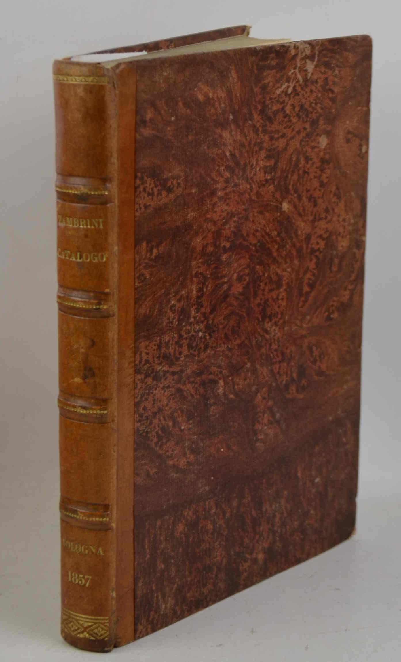 Catalogo di opere volgari a stampa dei secoli XIII e XIV