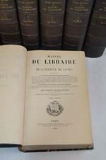 Manuel du Libraire et de L'Amateur de Livres Cinquième édition