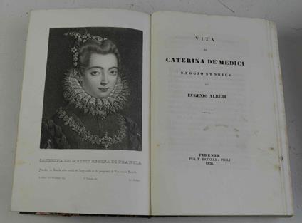 Vita di Caterina de' Medici. Saggio storico - copertina
