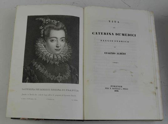 Vita di Caterina de' Medici. Saggio storico - copertina