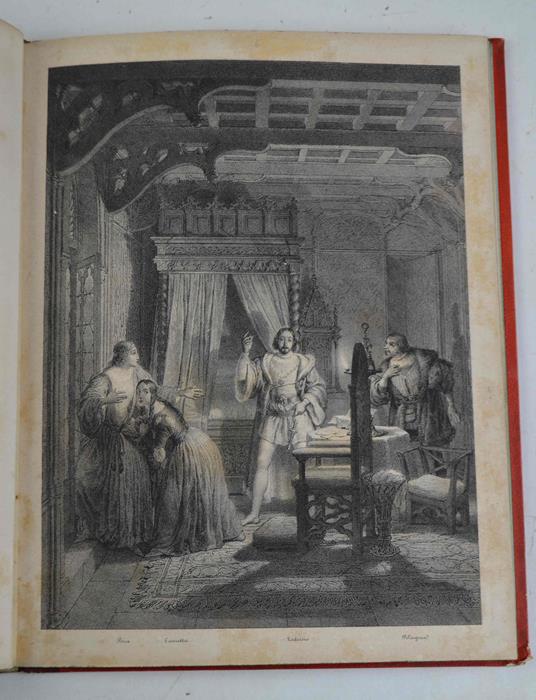 Scene dal Marco Visconti Storia del Trecento raccontata da Tommaso Grossi composte e litografate da Roberto Focosi - copertina