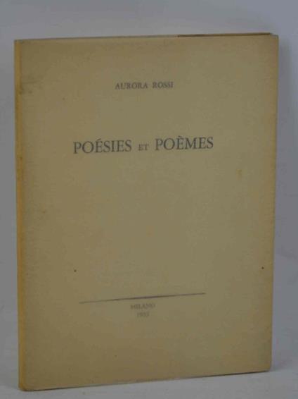 Poésies et poèmes... illustrazioni di Delia Pasotti - copertina
