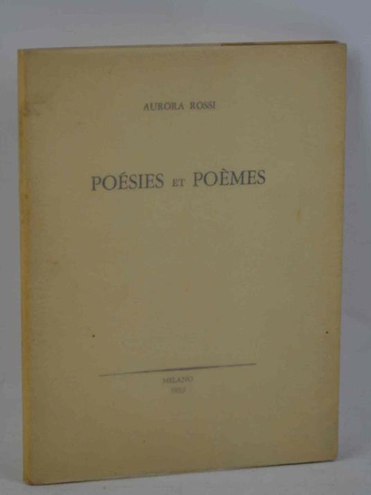 Poésies et poèmes... illustrazioni di Delia Pasotti - copertina