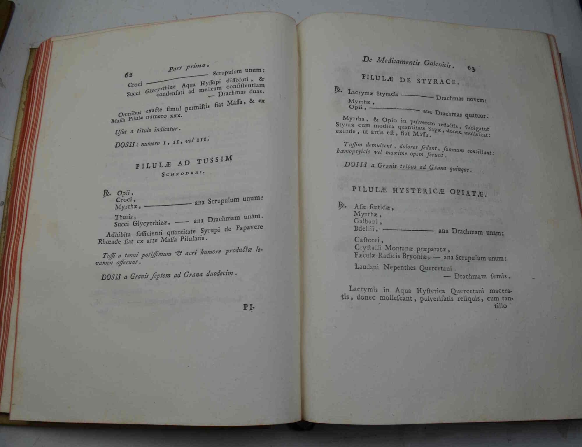 Antidotarium collegii medicorum bononiensis editum anno MDCCLXX