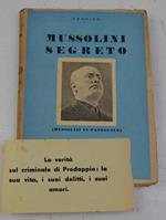 Mussolini in pantofole