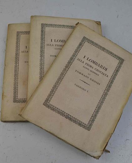 I lombardi alla prima crociata. Canti quindici - copertina