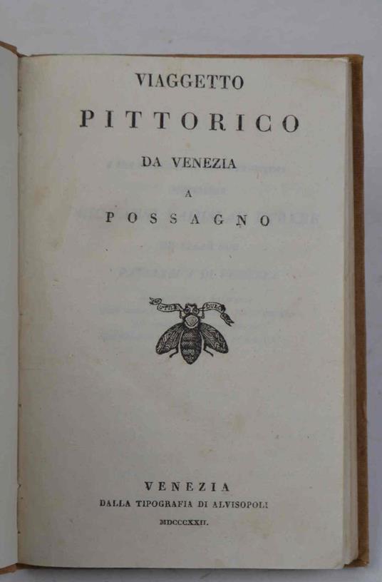 Viaggetto pittorico da Venezia a Possagno - copertina