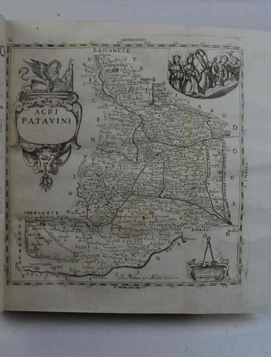 Agri Patavini Inscriptiones sacrae, et prophanae... Quibus accedunt vulgatae Anno 1654 a Jacobo Philippo Tomasino Episcopo Aemoniensi… - copertina