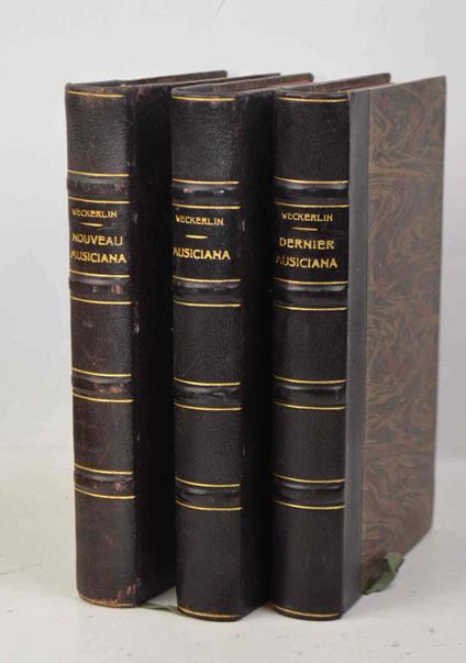 Musiciana, extraits d'ouvrages rares ou bizzares, anecdotes, lettres, etc. concernant la musique et les musiciens.. - copertina