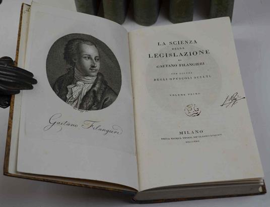 La scienza della legislazione… con giunta degli Opuscoli scelti… - copertina