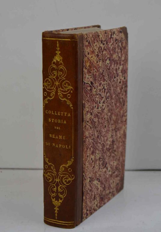 Storia del Reame di Napoli dal 1734 sino al 1825 - copertina