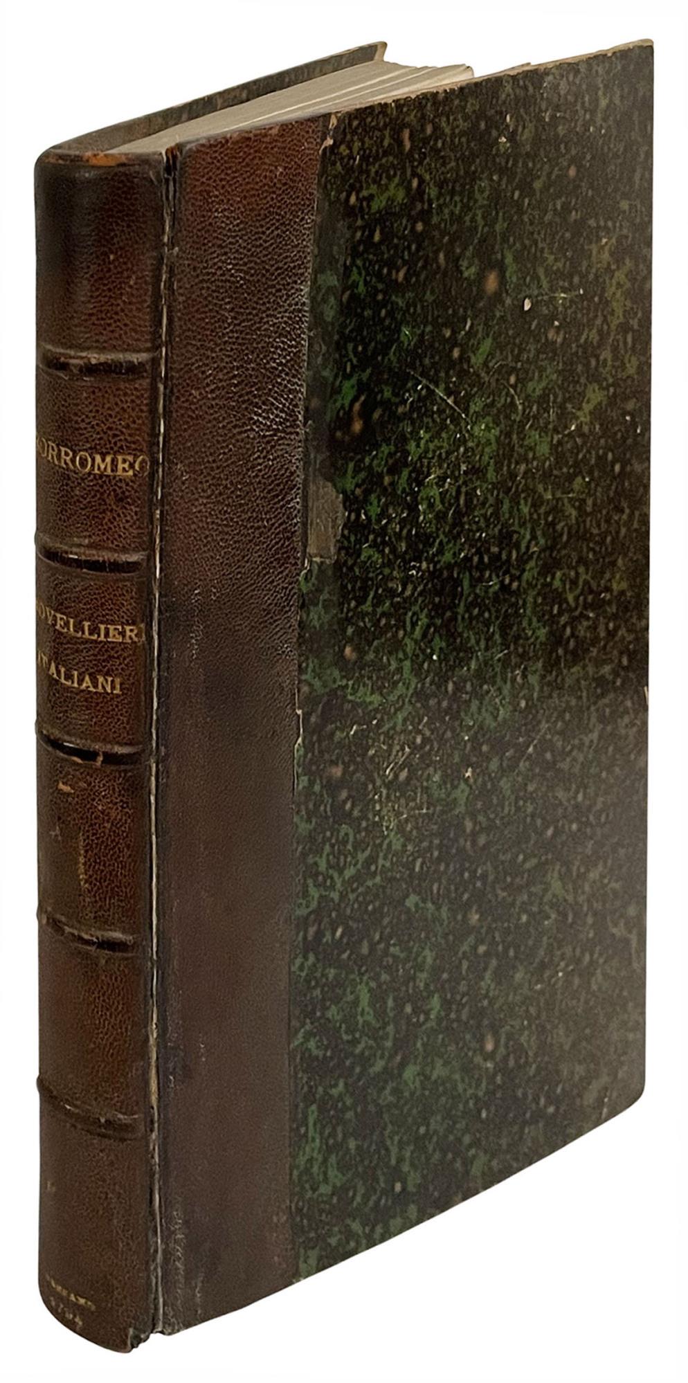 Notizia de' Novellieri Italiani posseduti dal conte Anton Maria Borromeo gentiluomo padovano. Con alcune novelle inedite