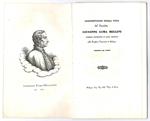 Commentario della vita del Sacerdote Giuseppe Zama Mellini. Pubblico professore di Sacra Teologia nella Pontificia Università di Bologna. Versione dal latino