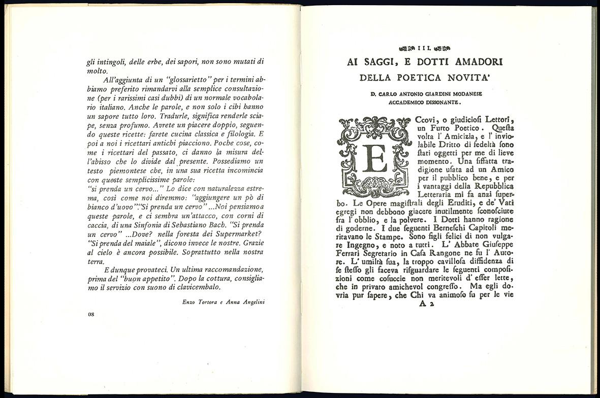 Gli elogi del porco. Capitoli berneschi di Tigrinto Bistonio P. A., e accademico ducale de' dissonanti di Modena