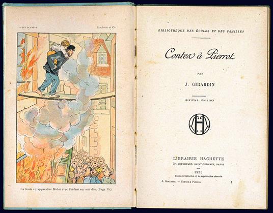 Contes à Pierrot. Sixième edition - J Girardin - copertina