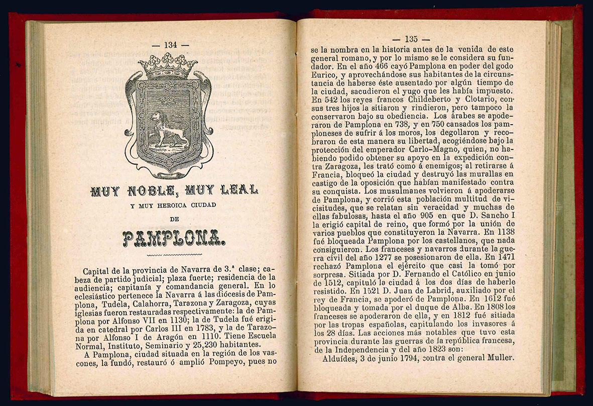 Blasones Españoles y apuntes historicos de las cuarenta y nueve capitales de provincia