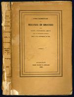 Corso elementare di meccanica ed idraulica del dott. Vincenzo Amici prof. di matematica-applicata nell'I. E. R. Università di Pisa