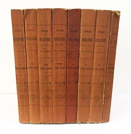 Epistolario di L. A. Muratori edito e curato da Matteo Campori - Ludovico Antonio Muratori - copertina