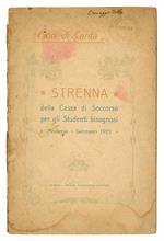 Fiori di Carità. Strenna della Cassa di Soccorso per gli Studenti bisognosi. Modena - Gennaio 1921
