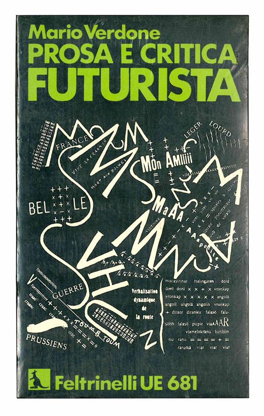 Prosa e critica futurista - Mario Verdone - copertina