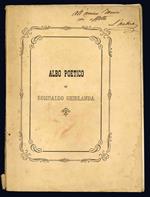 Albo poetico di Romualdo Ghirlanda. Anno primo
