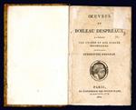 Oeuvres de Boileau Despreaux, a l'usage des lycees et des ecoles secondaires