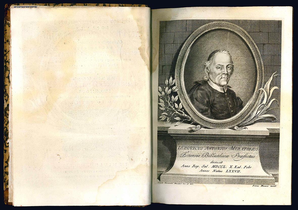 Dissertazioni sopra le antichità italiane, già composte e pubblicate in latino dal proposto Lodovico Antonio Muratori, e da esso poscia compendiate e trasportate nell'italiana favella. Opera postuma data in luce dal proposto Gian-Francesco Soli Murat