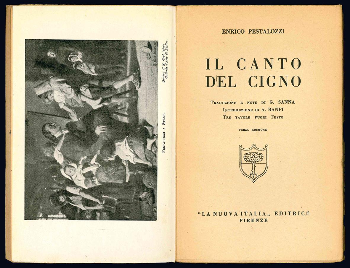 Il canto del cigno. Traduzione e note di G. Sanna. Introduzione di A. Banfi. Tre tavole fuori testo. Terza edizione