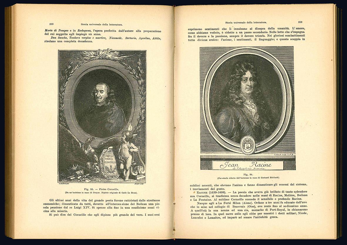 Storia universale delle letteratura. Traduzione per cura del dott. Arnaldo Segarizzi