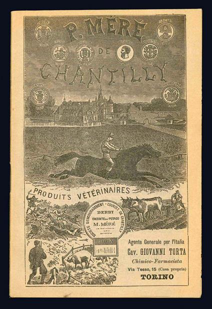 Prodotti veterinari di P. Mère de Chantilly. Catalogo - P. Mere De Chantilly - copertina