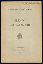Elenco dei cataloghi