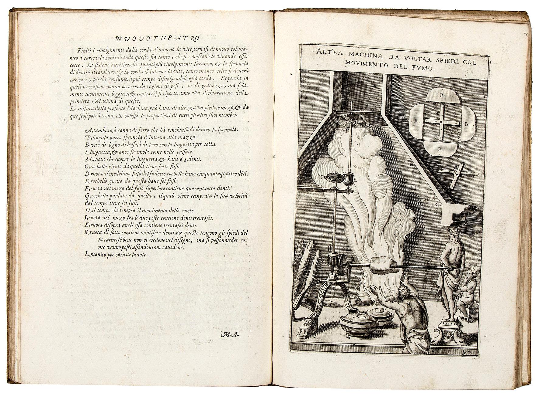 Novo teatro di machine et edifici per varie et sicure operationi. Co le loro figure tagliate in rame e la dichiaratione, e dimostratione di ciascuna
