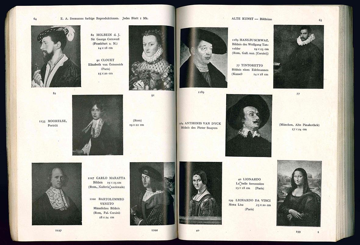 Katalog der Farbigen Kunstblatter aus dem Verlage von E. A. Seemann. (insieme con:) Nachtrag zum Katalog der farbigen Kunstblatter vom Juli 1911