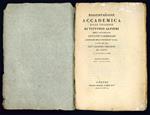 Dissertazione accademica sulle tragedie di Vittorio Alfieri dell'avvocato Giovanni Carpigani professore nell'Università di Pisa coronata dall'Accademia Napoleone di Lucca il 18 maggio 1806. Seconda edizione con aggiunte
