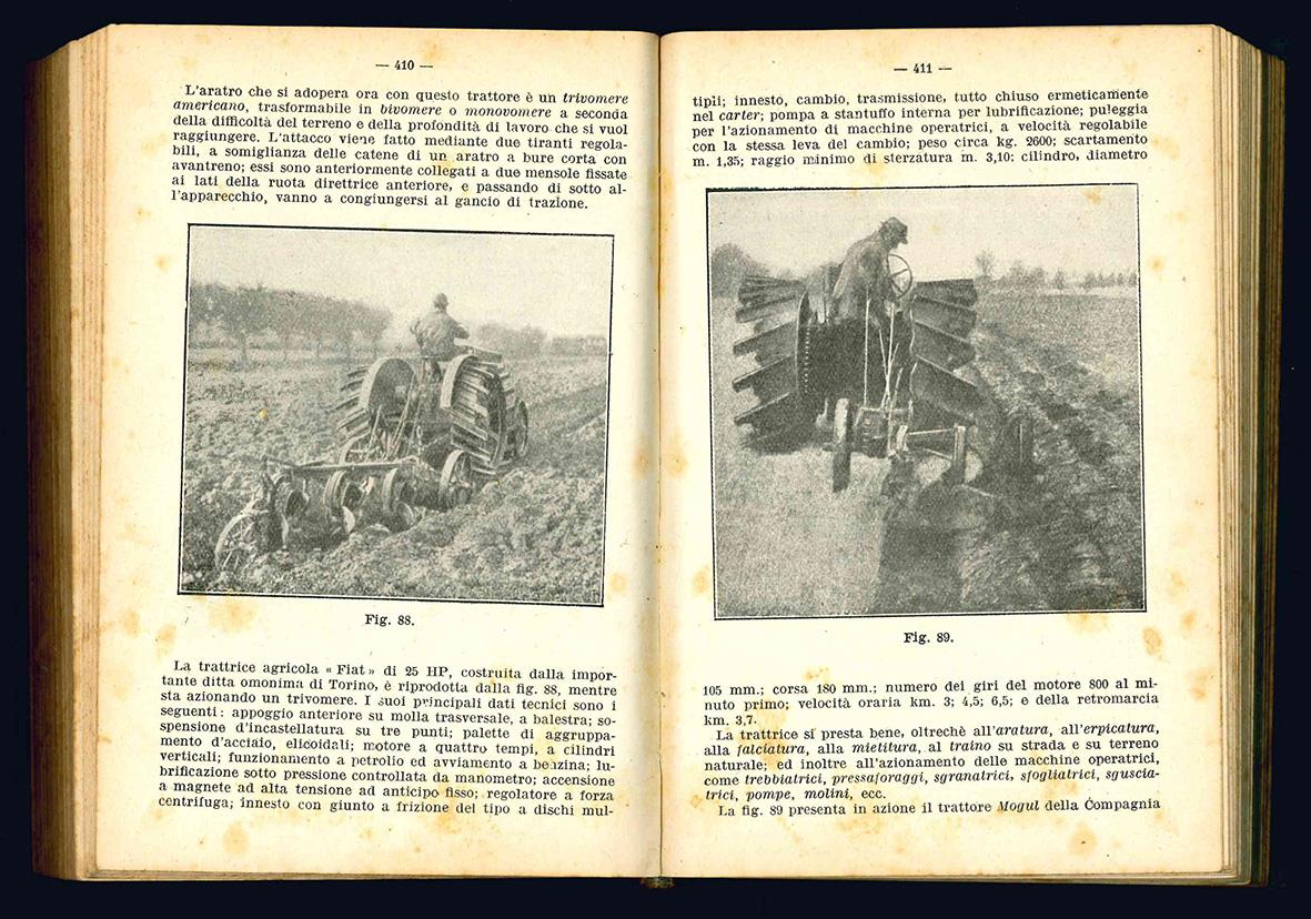 Prontuario dell'agricoltore e dell'ingegnere agrario. Undecima edizione riveduta ed aggiornata dal Dott. Ing. Arnaldo Fanti ... 124 tabelle e 115 incisioni