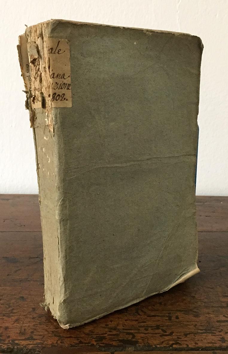 Foglio officiale della Repubblica Italiana contenente i Decreti, i Proclami, Circolare ed Avvisi riguardanti l'amministrazione, pubblicati dall'epoca dell'istallazione del Governo Costituzionale al 31 dicembre 1802. Anno I. N. 1 al 20