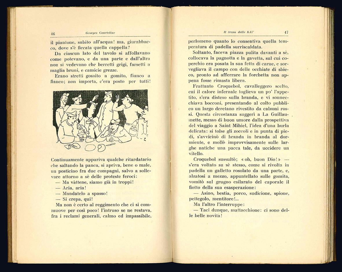 Il treno delle 8.47'. Traduzione di Franco Nori con disegni di Mario Vellani-Marchi
