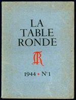 La Table Ronde. 1944 N°1