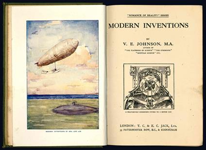 Modern inventions - V. E Johnson - copertina
