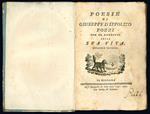 Poesie di Giuseppe d'Ippolito con un ritratto della sua vita. Edizione seconda