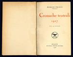 Cronache teatrali 1927. Con 24 incisioni