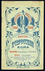 Listino prezzi 1914